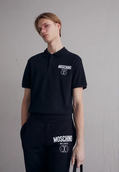 Спортивные штаны TROUSERS MOSCHINO, цвет black