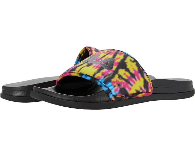 Сандалии Fila Drifter Lux Tie-Dye, цвет Black/Multi/Multi