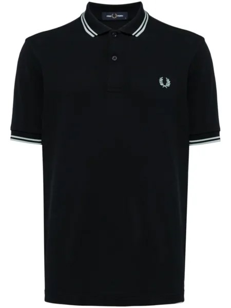Fred Perry рубашка поло с контрастными полосками, синий