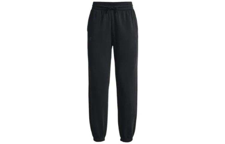 Женские трикотажные спортивные штаны Under Armour, цвет Black