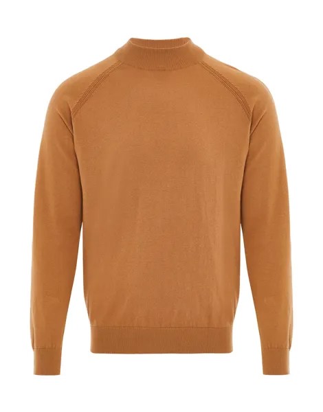 Пуловер Threadbare Strick THB LUXE Jumper Perrot Turtle Neck, коричневый
