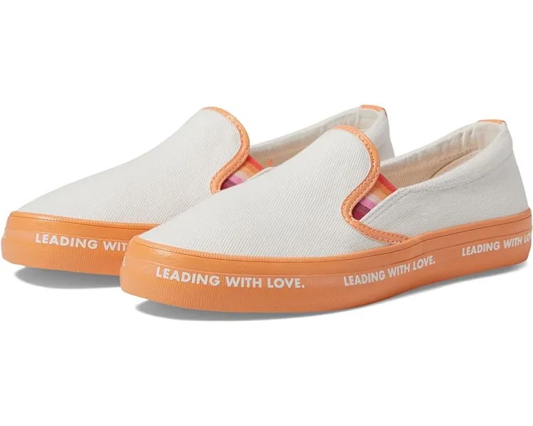 Кроссовки Sperry Crest Slip-On Pride, слоновая кость