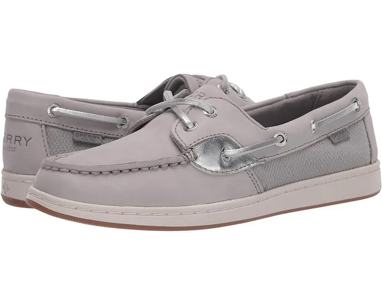 Топсайдеры Sperry Coastfish Boat, цвет Grey/Silver