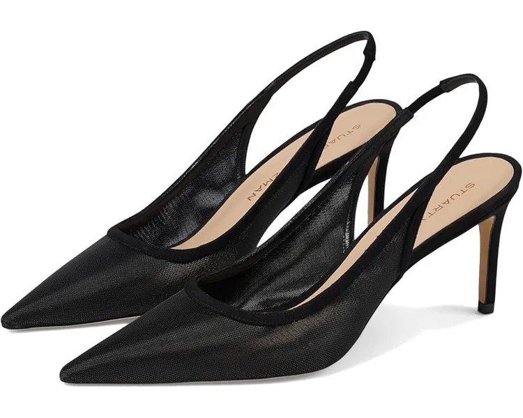 Туфли Stuart Weitzman Stuart 75 Slingback Pump, черный