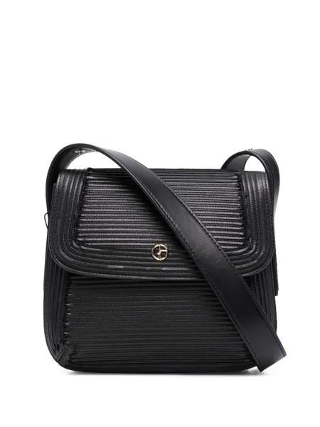 Giorgio Armani сумка через плечо с логотипом