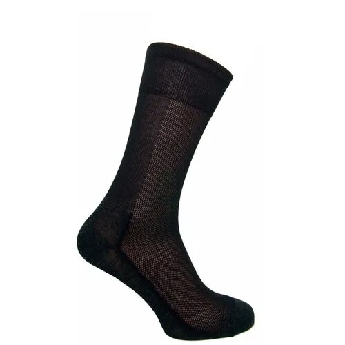 Мужские носки Пингонс, 3 пары, классические, антибактериальные свойства, размер 42/46, черный
