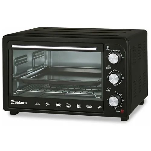 Духовка электро SA-7025B 1500Вт 30л.