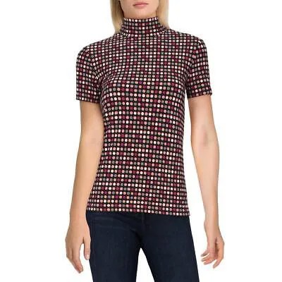 Женская черная блузка с воротником в горошек Anne Klein, рубашка XXS BHFO 5849