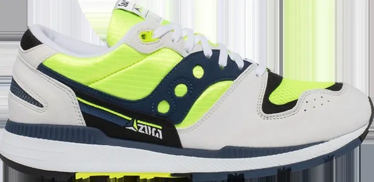 Кроссовки Saucony Azura White Citron, зеленый