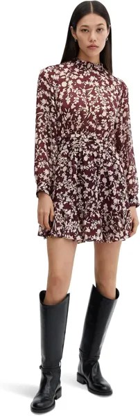 Ягодное платье MANGO, цвет Maroon