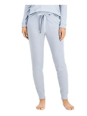ALFANI Intimates Синие брюки-джоггеры для сна с карманами и манжетами XL
