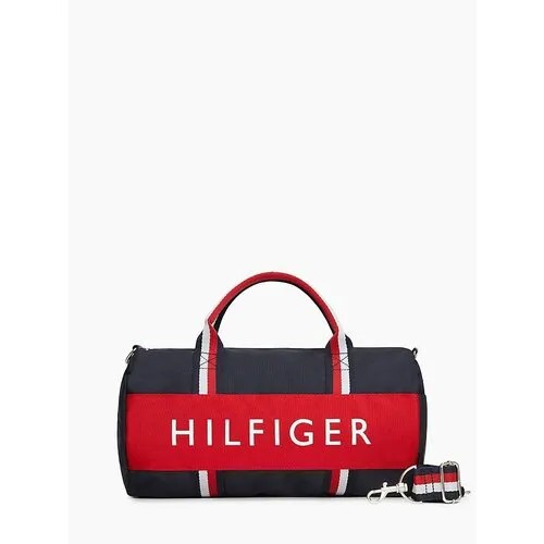 Сумка спортивная TOMMY HILFIGER, 28х28х56 см, синий