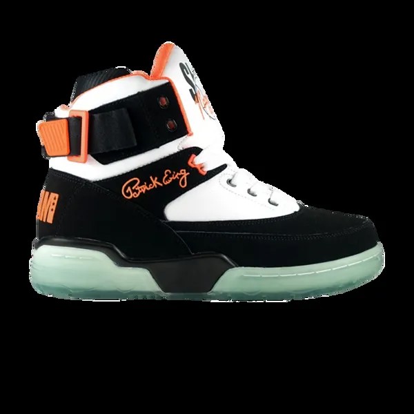Кроссовки Ewing Slam Magazine x 33 High 'White Black Orange', белый