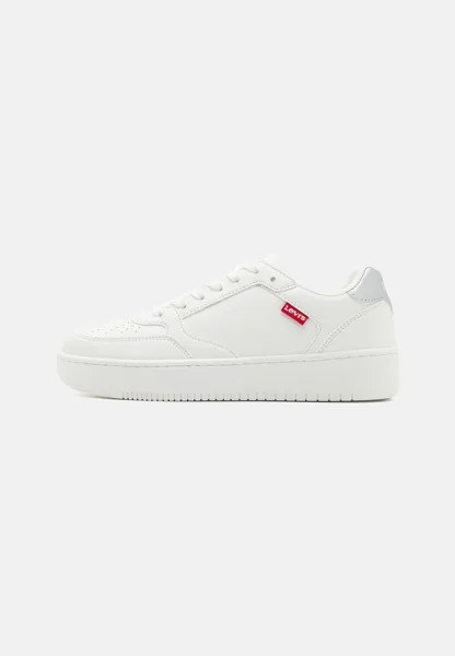 Кроссовки на шнуровке Levi's, белый