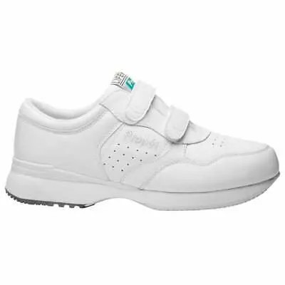 Propet Lifewalker Strap Walking Мужские белые кроссовки Спортивная обувь M3705-WHT