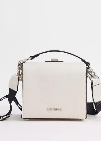 Сумка через плечо кремового цвета Steve Madden-Белый