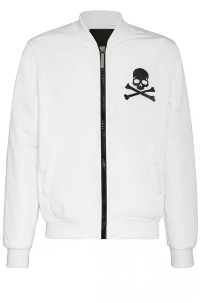 Куртка Philipp Plein Mrb1550 Bomber, белый