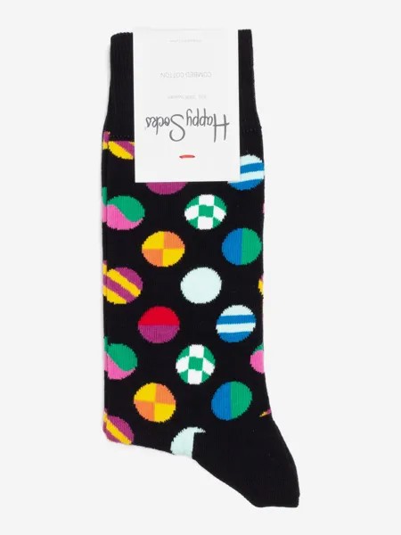 Носки с рисунками Happy Socks - Clashing Dot, Черный