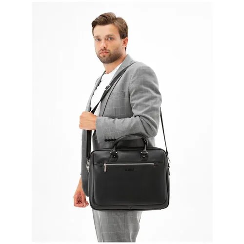 Сумка  кросс-боди DAVID JONES повседневная, экокожа, искусственная кожа, черный