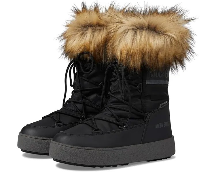 Ботинки MOON BOOT Ltrack Monaco Low WP, черный