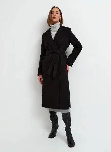 Пальто женское Giulia Rosetti 60198 черное 52 RU