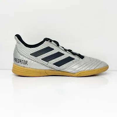 Adidas Boys Predator 19.4 Sala G25829 Серебряные футбольные бутсы Размер 2.5