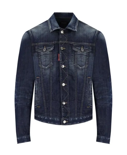 Джинсовая куртка Dsquared2, синий