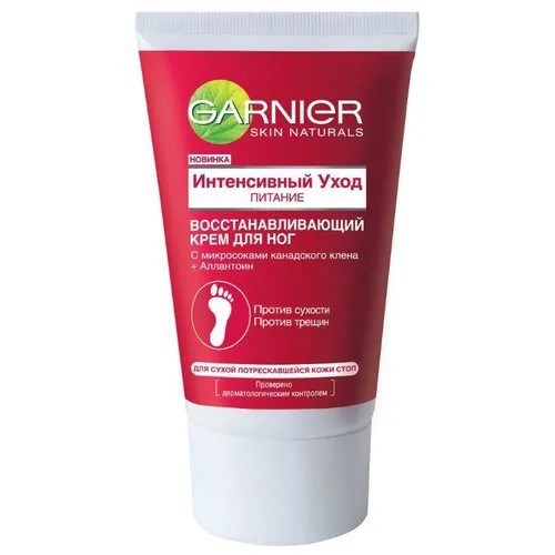 GARNIER Крем для ног Интенсивный уход 100 мл туба