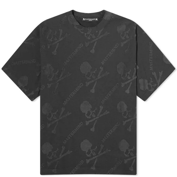 Футболка Mastermind World Pile Monogram T-Shirt, черный