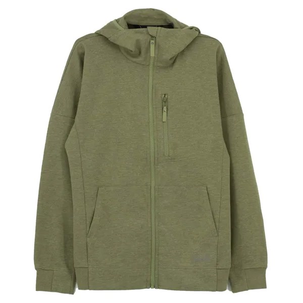 Спортивная куртка Jack Wolfskin Jacke Riverland Hoodie Fleece, зеленый