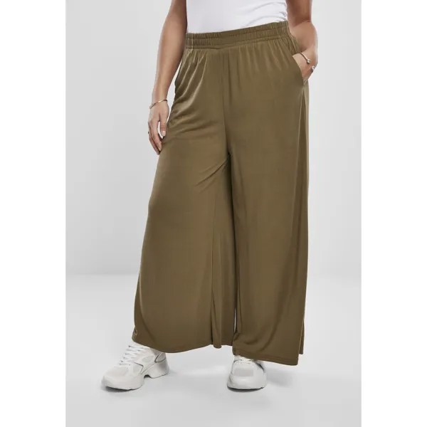 Брюки Urban Classics Modal Big, зеленый