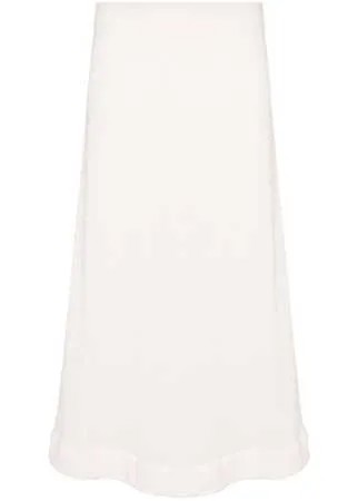 Jil Sander фактурная юбка миди