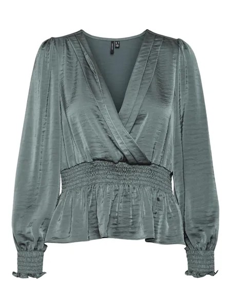 Блузка VERO MODA MARTA, зеленый