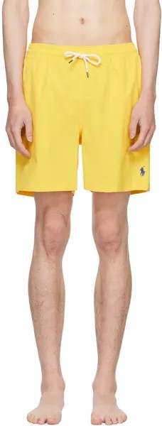 Желтые шорты для плавания Traveller Polo Ralph Lauren