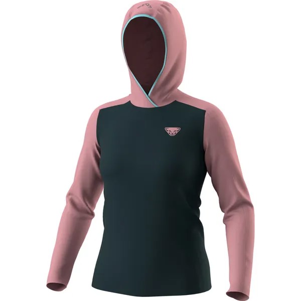 Женская худи Traverse Sun с длинным рукавом Dynafit, розовый