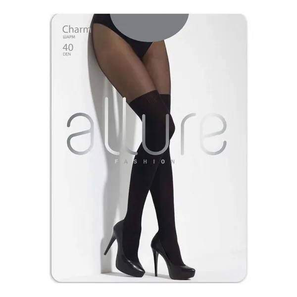Колготки женские ALLURE черные 3