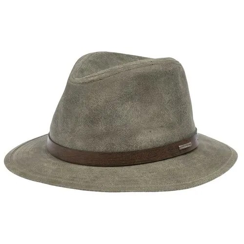 Шляпа STETSON, размер 61, зеленый