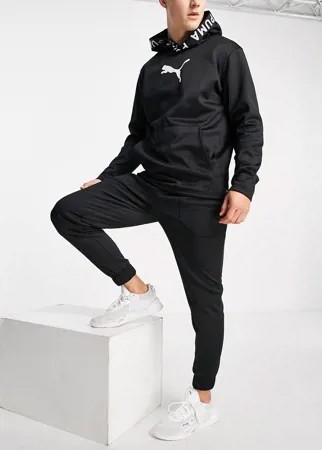Черные флисовые джоггеры Puma Training Power-Черный цвет