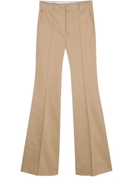 Sportmax широкие брюки Norcia, нейтральный цвет