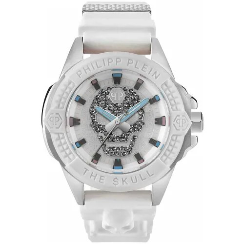 Наручные часы PHILIPP PLEIN The Skull Наручные часы Philipp Plein PWAAA1521, серебряный, белый