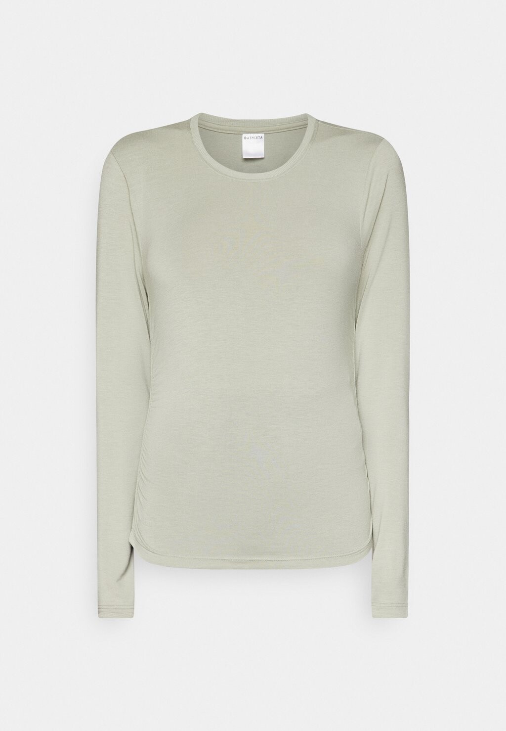 Рубашка с длинным рукавом WITH EASE CINCH TOP Athleta, зеленый