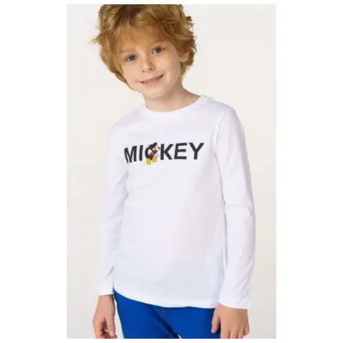 Лонгслив Mickey Mouse Incity kids 3.5.2.18.01.03.00251/000000/ Белый 122
