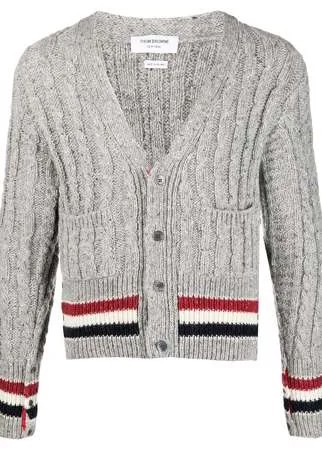 Thom Browne кардиган фактурной вязки