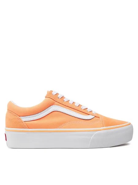 Кеды Vans de tenis Old Skool Platfor VN0A5KX9AAS1 Naranja, оранжевый
