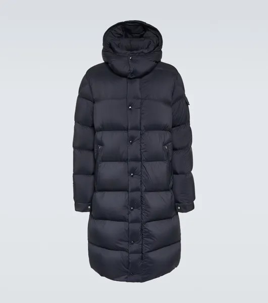 Ганноверский пуховик Moncler, синий