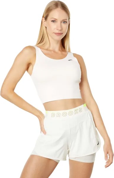 Топ Brooks Run Within Crop Tank, цвет Desert Rose