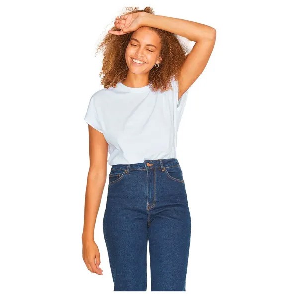 Футболка Jack & Jones Astrid Sl Boxy Every JJXX, белый