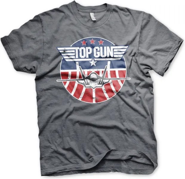 Футболка TOP GUN, серый