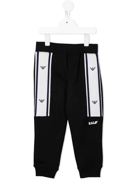 Emporio Armani Kids спортивные брюки с логотипом