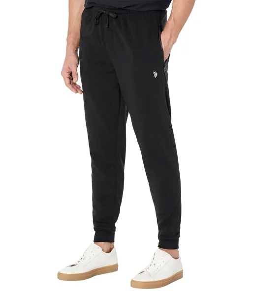Джогггеры U.S. POLO ASSN., Rib Bottoms Fleece Joggers